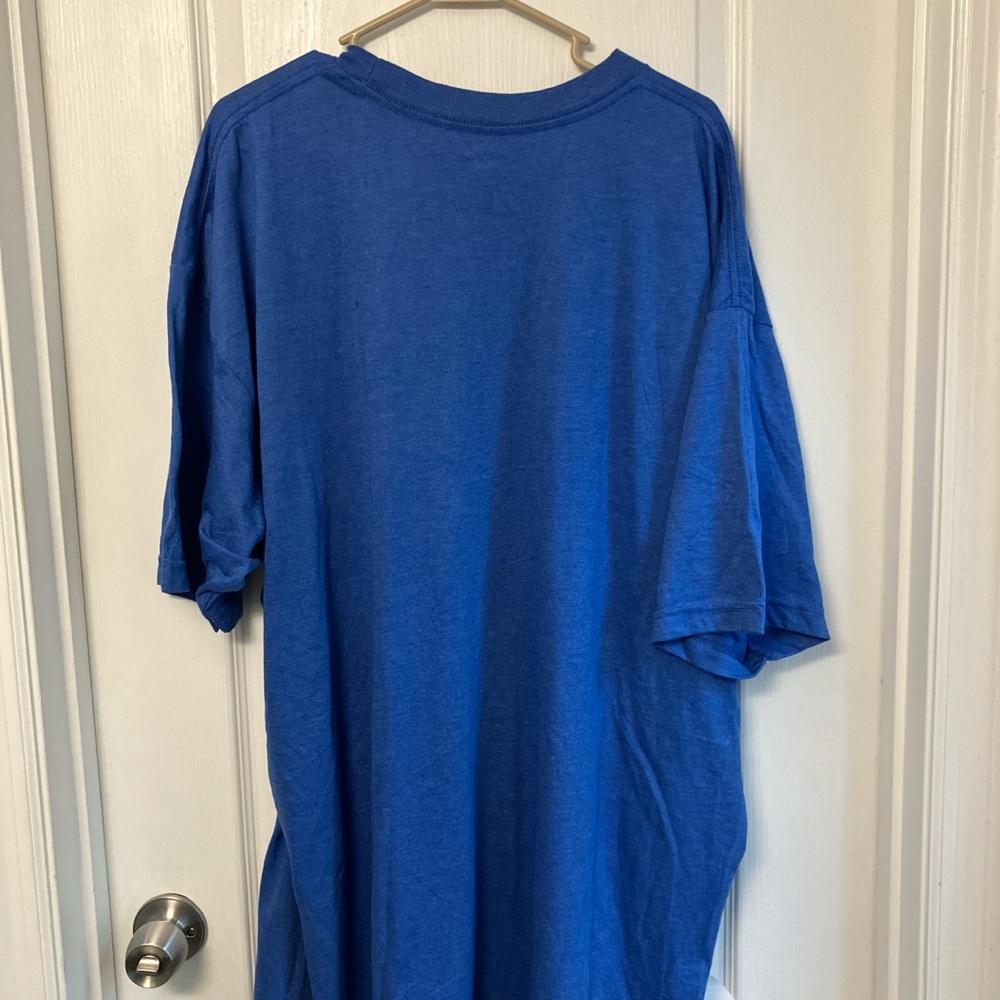 Blue Superman shirt 3XL - Picture 3 of 3